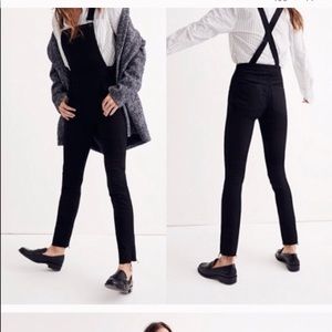 Madewell Black Overalls